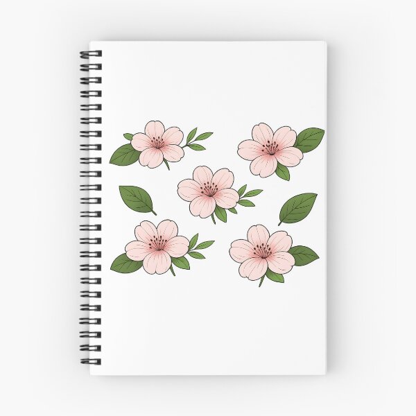 Item preview, Pink Floral Green Leaf Botanical Pattern designed and sold by Byte-shirt.