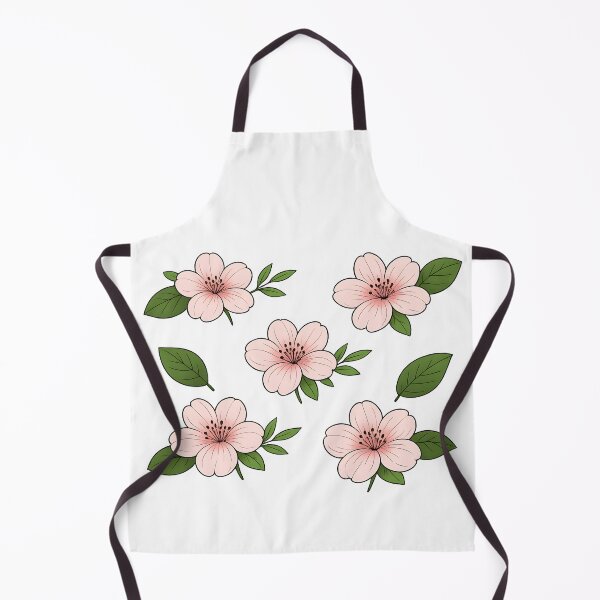 Item preview, Pink Floral Green Leaf Botanical Pattern designed and sold by Byte-shirt.