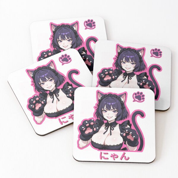 Item preview, Ecchi Oppai Anime Catgirl Maid Waifu designed and sold by Shirt-Otakus.