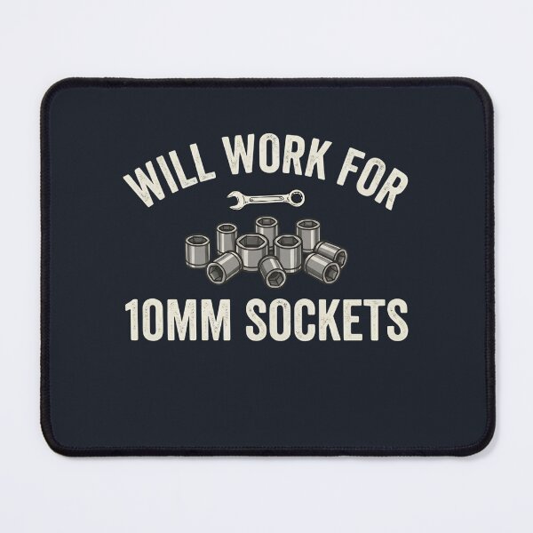 Item preview, Will work for 10mm sockets | a&p mechanic | aircraft mechanic designed and sold by SocialStaticz.