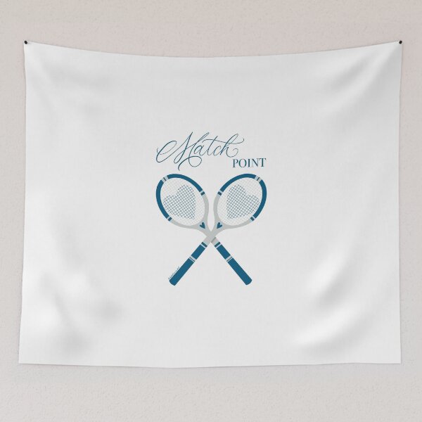 Item preview, Match point Raquet blue  designed and sold by dudaoliveira.art.