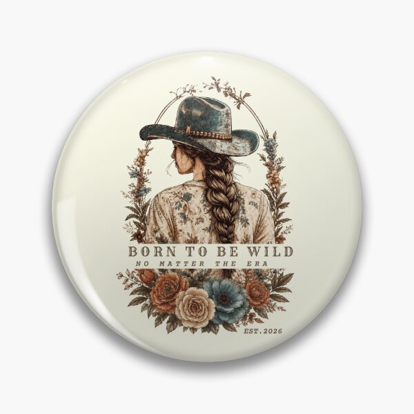 Item preview, Born to be Wild: Vintage Cowboy Floral Art designed and sold by KaBaRen.