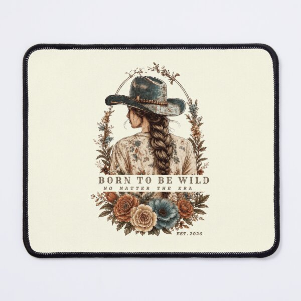Item preview, Born to be Wild: Vintage Cowboy Floral Art designed and sold by KaBaRen.