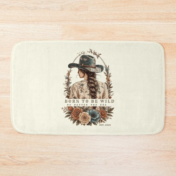 Item preview, Born to be Wild: Vintage Cowboy Floral Art designed and sold by KaBaRen.
