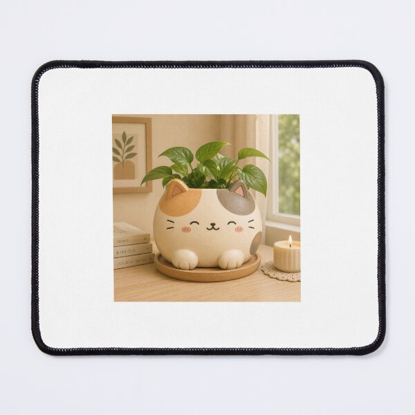 Item preview, Cozy Cat Planter designed and sold by LovelyCatGalaxy.