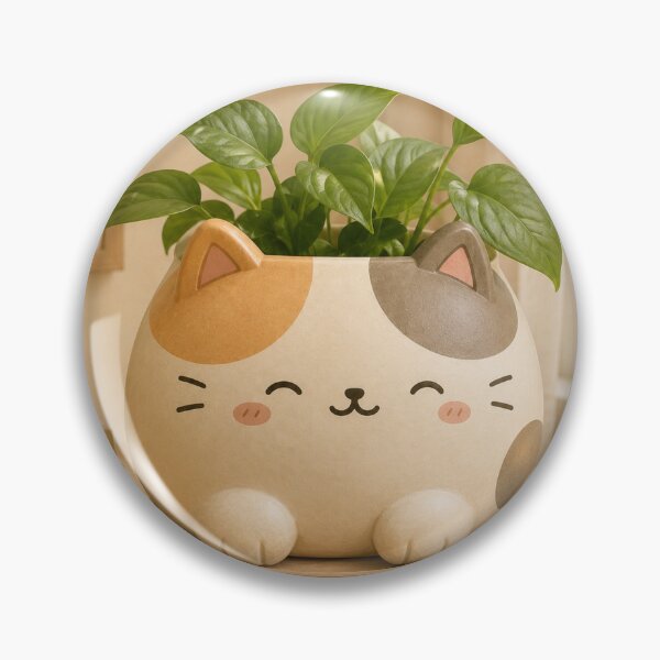 Item preview, Cozy Cat Planter designed and sold by LovelyCatGalaxy.