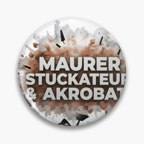 Item preview, German Mason & Plasterer & Acrobat Funny Explosion T-Shirt designed and sold by MaliceInWonderland.