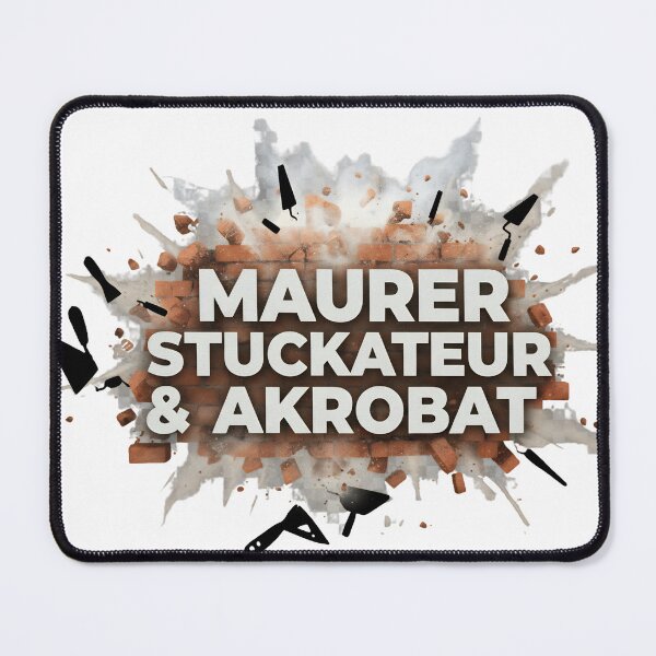 Item preview, German Mason & Plasterer & Acrobat Funny Explosion T-Shirt designed and sold by MaliceInWonderland.