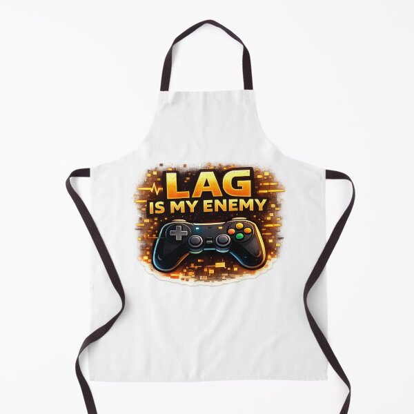 Item preview, Lag Is My Enemy Funny Gamer Gaming Controller Meme Sticker designed and sold by Artbysarmina.