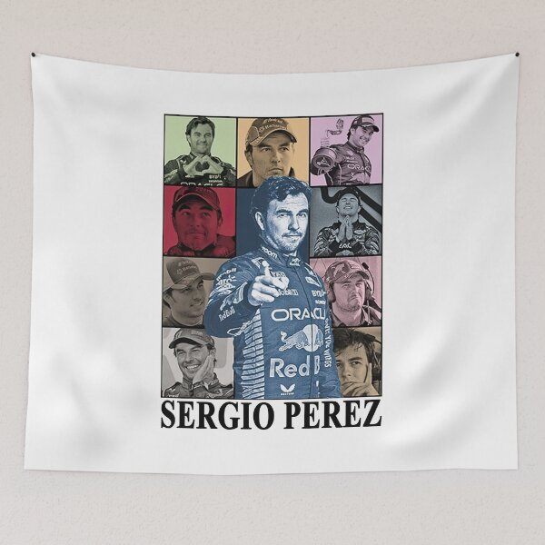 Item preview, Sergio Perez F1 Racing Fan Art designed and sold by CrossKateOne.