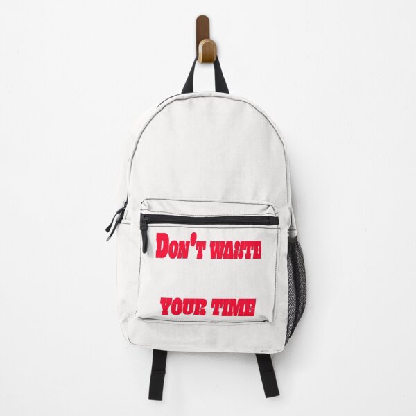 Item preview, Don't Waste Your Time - Motivational Quote Typography Art designed and sold by MOHAMEDNOOR428.