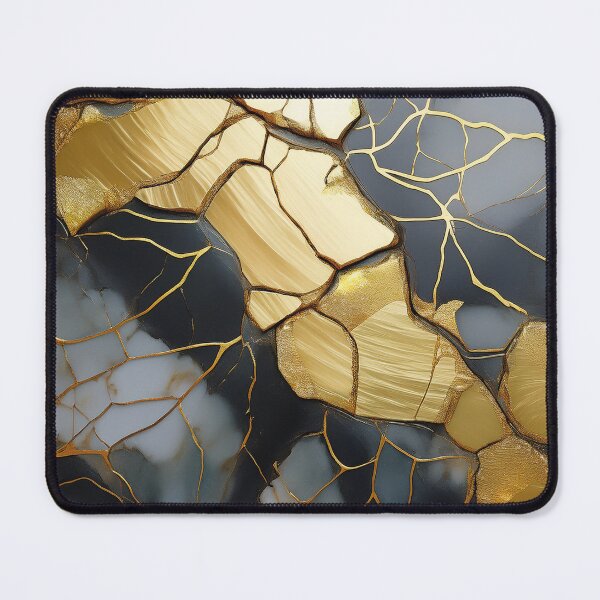 Item preview, Abstract art in Kintsugi style designed and sold by Photopat.