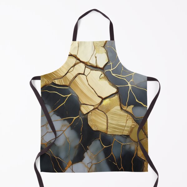Item preview, Abstract art in Kintsugi style designed and sold by Photopat.