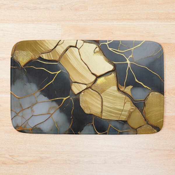 Item preview, Abstract art in Kintsugi style designed and sold by Photopat.