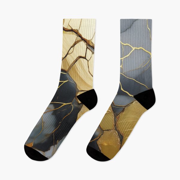 Item preview, Abstract art in Kintsugi style designed and sold by Photopat.