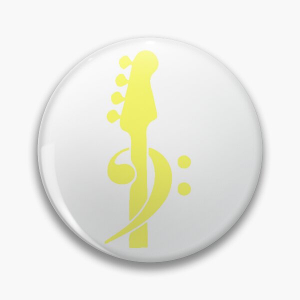 Item preview, Bass Clef Bass Neck Lemon designed and sold by Ukulaliens.