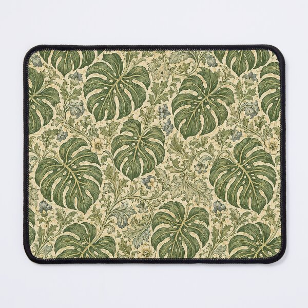 Item preview, William Morris Monstera Leaves designed and sold by maniacfitness.