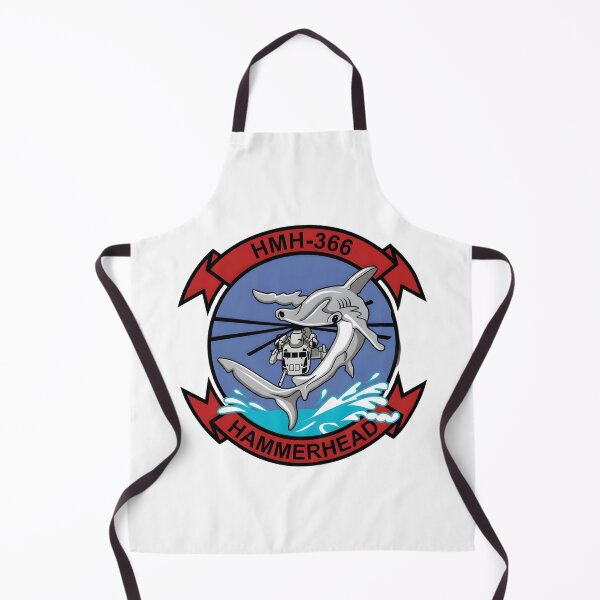 Item preview, Insignia of Marine Heavy Helicopter Squadron 366 (HMH-366) "Hammerheads" designed and sold by CharlieDesings.