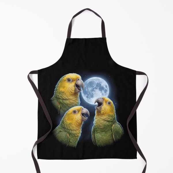 Item preview, Yellow Headed Howling Moon Art Parrot Lover designed and sold by TerryConnells.