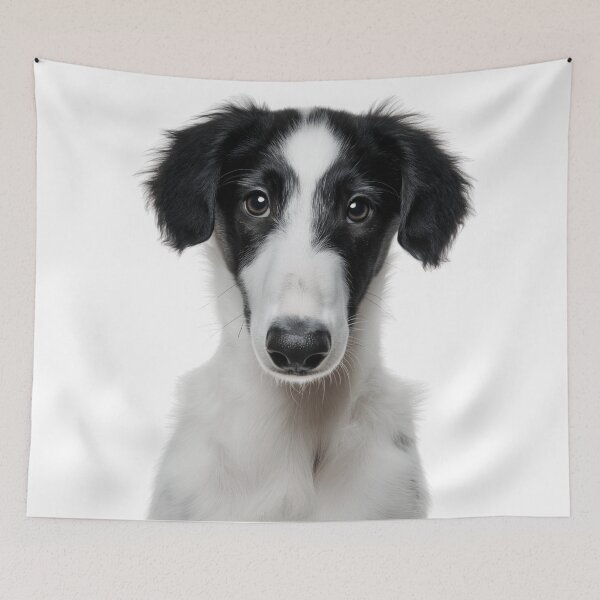 Item preview, Adorable Borzoi Puppy for Cute Russian Wolfhound puppy lovers designed and sold by LazyOwlStore.