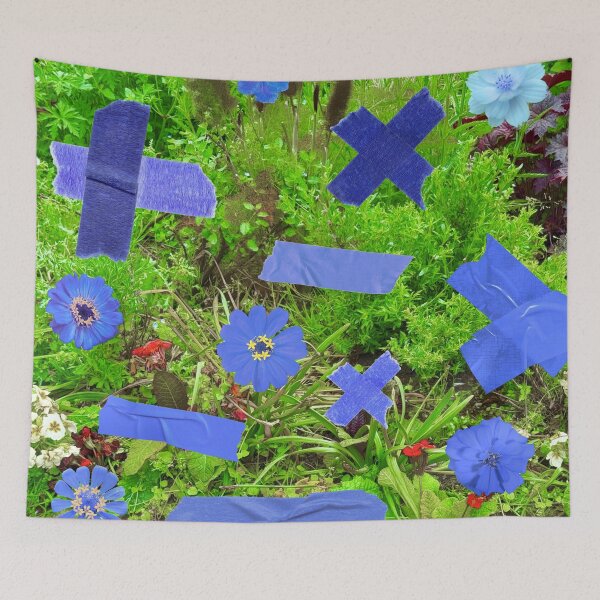 Item preview, Blue Taped Garden designed and sold by Swooncake Press.
