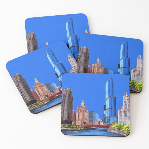 Item preview, Chicago, Illinois, Trump Tower, Chicago Skyline Series designed and sold by GalleryTrio.