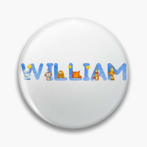 Item preview, DREAMLITNAMES COLLECTION – ✨ WILLIAM ✨ – Cute Storybook Dream Animals designed and sold by WheelieGdArt.
