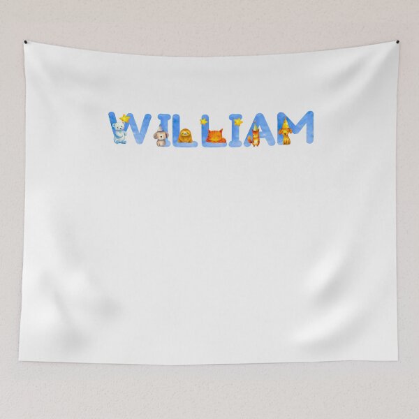 Item preview, DREAMLITNAMES COLLECTION – ✨ WILLIAM ✨ – Cute Storybook Dream Animals designed and sold by WheelieGdArt.