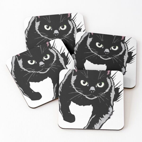 Item preview, black cat designed and sold by Brexmore3.