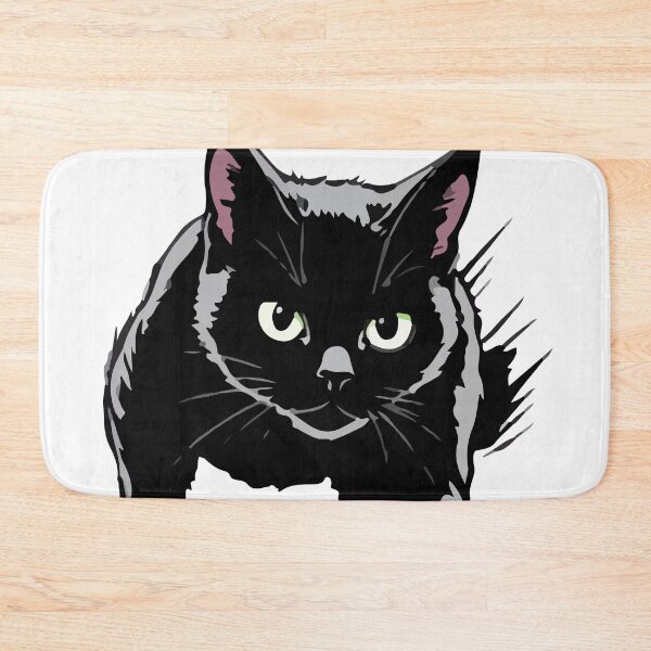 Artikelvorschau, schwarze Katze entworfen und verkauft von Brexmore3.