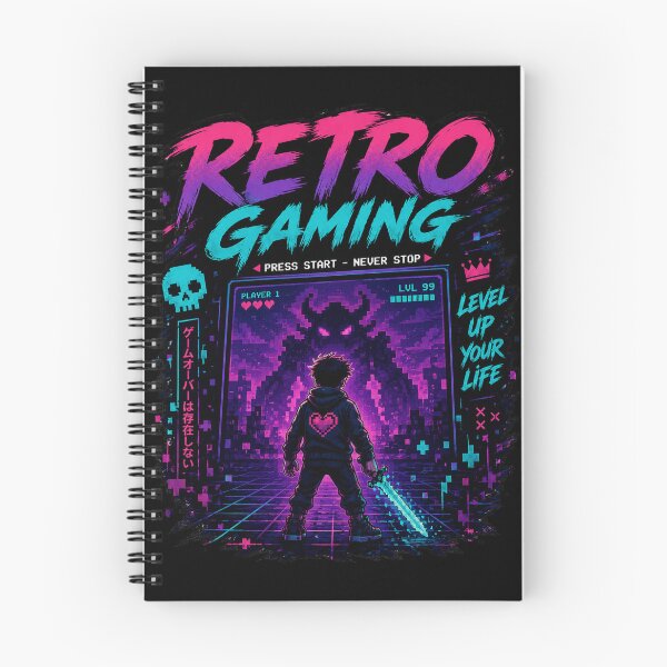 Item preview, RETRO GAMING – Level Up Your Life designed and sold by LevelUp!.