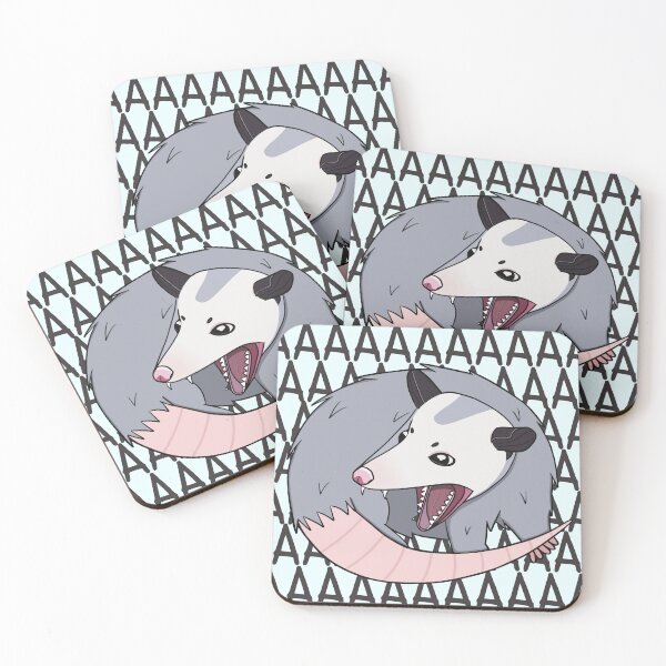 Item preview, Chaotic Screaming Opossum designed and sold by bloomintoyoubiy.