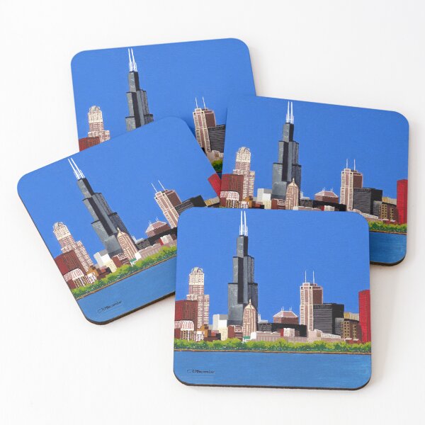 Item preview, Chicago, Illinois, Willis Tower (formerly Sears Tower), Chicago Skyline Series designed and sold by GalleryTrio.