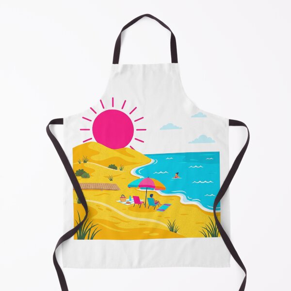 Item preview, Vibrant Pansexual Pride Beach - Aesthetic Summer Oasis Landscape designed and sold by Wittylayer.