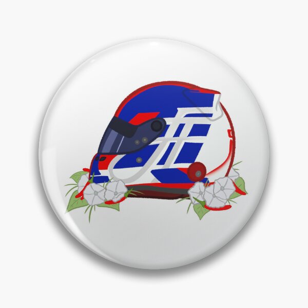 Item preview, Carlos Sainz Jr. 2026 Miami Helmet With Flowers  designed and sold by OriDraws.