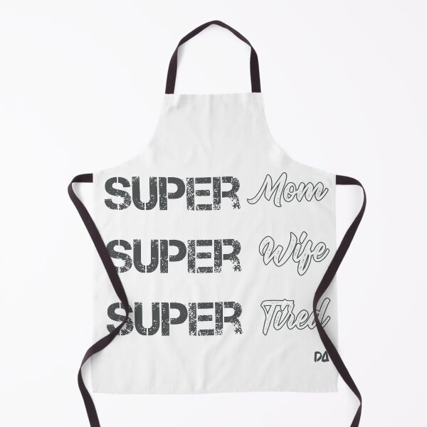 Artikelvorschau, Super Mom Wife Tired Funny Mother's Day Distressed Varsity Script T-Shirt Design entworfen und verkauft von DesignArtist.ia.