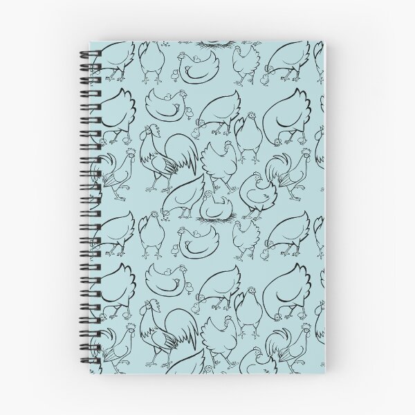 Item preview, Chicken Pattern-Blue designed and sold by JurassicParkans.