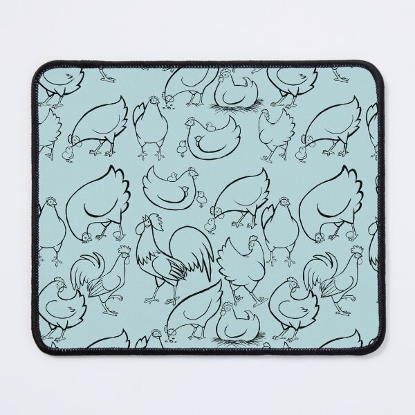 Item preview, Chicken Pattern-Blue designed and sold by JurassicParkans.