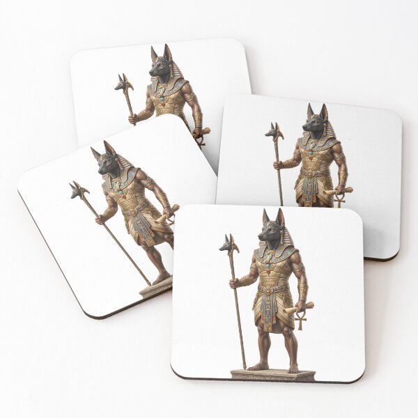 Item preview, god, Anubis god of the afterlife designed and sold by Hephaestus's Forge.