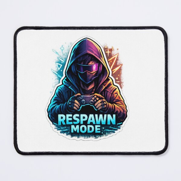 Item preview, Respawn Mode Gamer Hoodie Cyberpunk Gaming Design designed and sold by Artbysarmina.