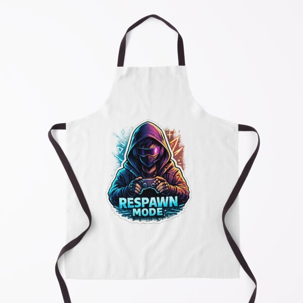 Item preview, Respawn Mode Gamer Hoodie Cyberpunk Gaming Design designed and sold by Artbysarmina.