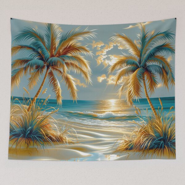 Item preview, Tropical beach art designed and sold by MargaretWiktor.
