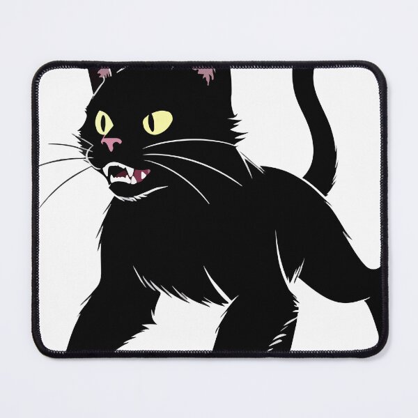 Item preview, black cat angry designed and sold by Brexmore3.