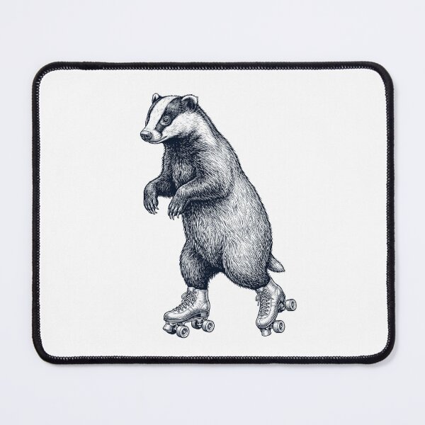 Item preview, Vintage Badger Roller Skate Animal Lover designed and sold by TerryConnells.