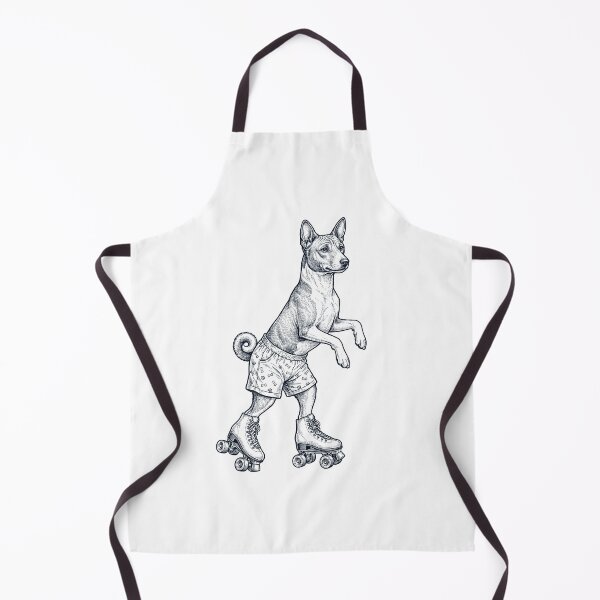 Artikelvorschau, Vintage Basenji Rollschuh Hund Mama Papa Liebhaber entworfen und verkauft von TerryConnells.