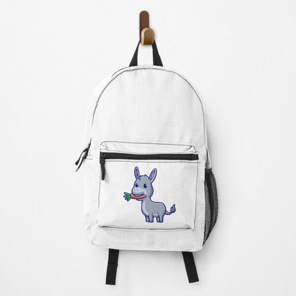 Item preview, Happy Donkey Eating a Carrot Cartoon` designed and sold by odaignea.