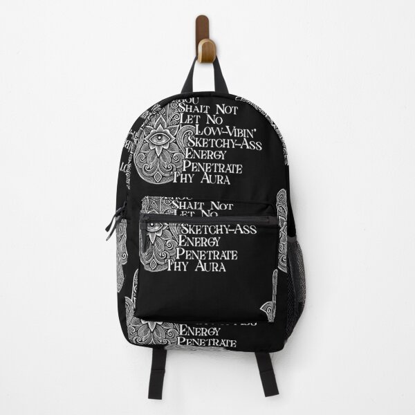 Item preview, Thou Shall Not Let No Low Vibrin Sketchy Ass Energy Penetrate Thy Aura designed and sold by b3ida-zl.