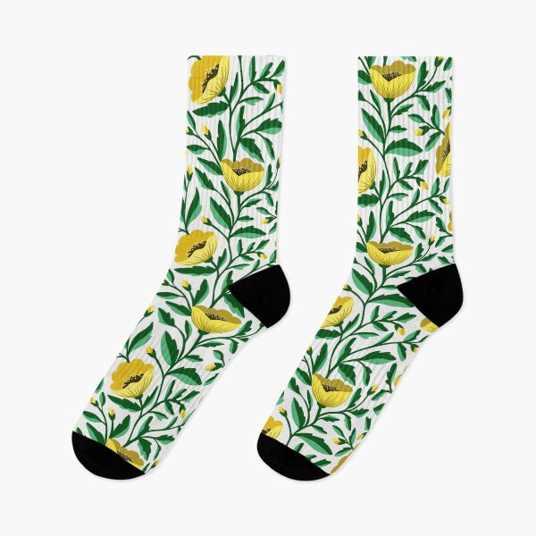 Item preview, Pretty yellow poppy flowers designed and sold by Jennifer Ladd.