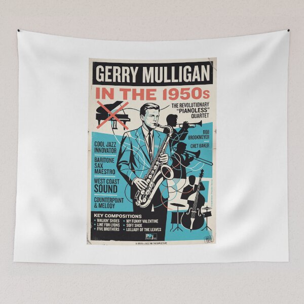 Item preview, Gerry Mulligan in the 50s designed and sold by Theodor Decker.