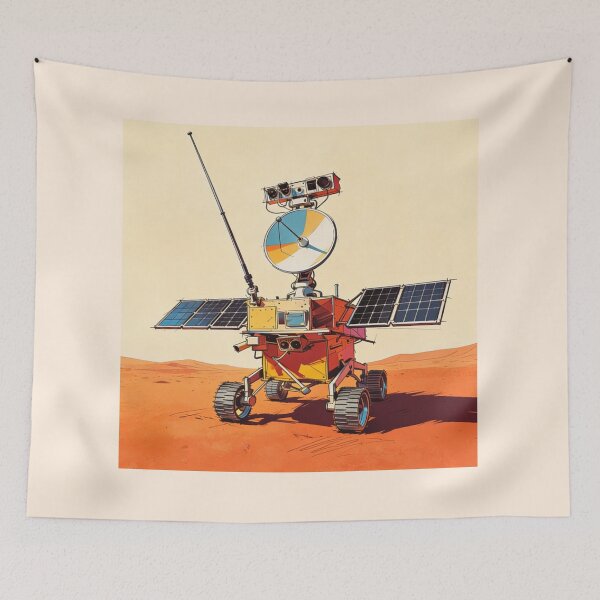 Item preview, Mars Rover Explorer - Colorful Space Art designed and sold by TeyArtWork.